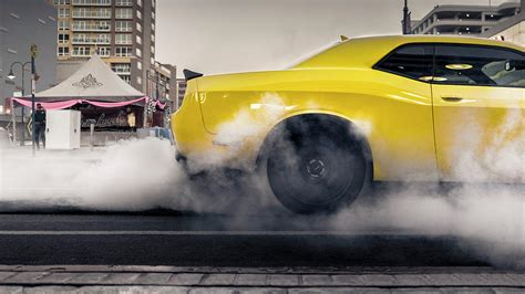 Dodge Challenger Hellcat Burnout in Reno Nevada Photograph by Gabriel ...