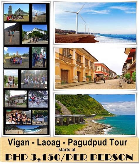 Vigan, Laoag, Pagudpud Tour Package 2015