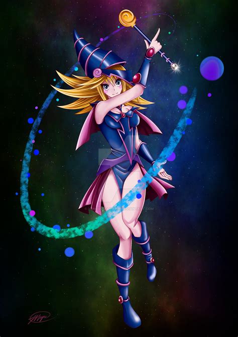 Dark Magician Girl! by XenoviaAluma77 on DeviantArt