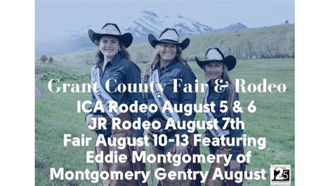 Grant County Fair - Grant County Fairgrounds, John Day, Oregon - August 10th 2022 | Afton Tickets