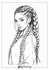 Pretty And Cute Girl Coloring Pages  28 Beautiful Sheets FREE sketch template