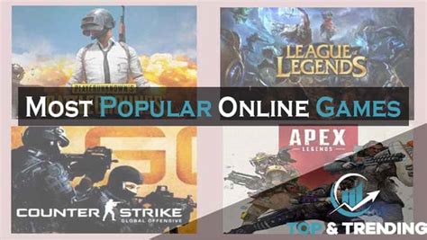 Top 10 Most Popular Online Games in the World