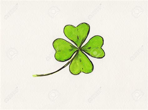 Clover Leaf Drawing at GetDrawings | Free download