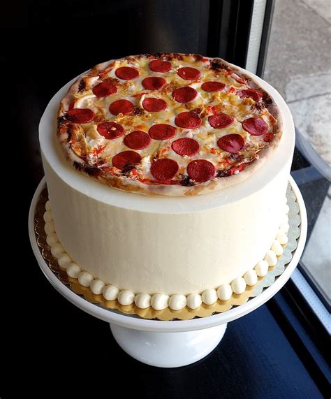 27+ Wonderful Picture of Pizza Birthday Cake - entitlementtrap.com | Pizza birthday cake, Pizza ...