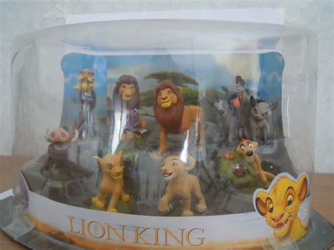 Disney The Lion King Collectible Figures Set PUMBAA TIMON Simba Scar Nala Doll Gifts Toy Model ...