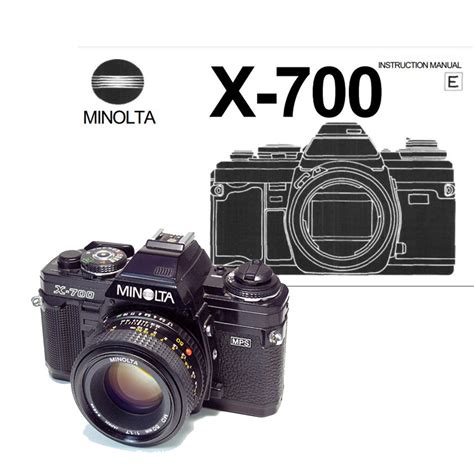 Minolta X-700 Original User Manual PDF instant Download - Etsy