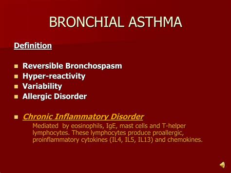 PPT - BRONCHIAL ASTHMA PowerPoint Presentation, free download - ID:4578235