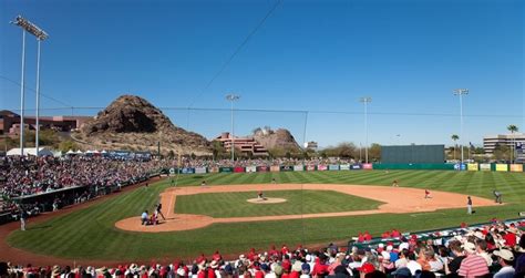 Tempe Diablo Stadium, Spring Training ballpark of the Los Angeles Angels