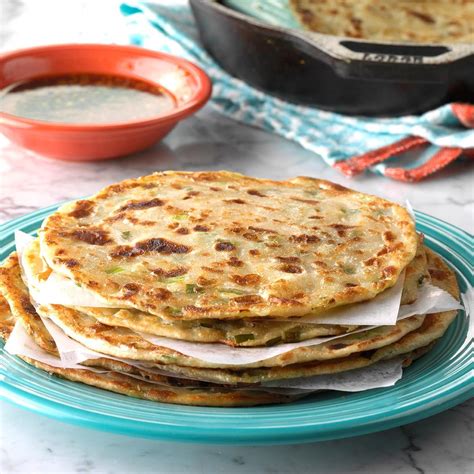 Chinese Scallion Pancakes Recipe | Taste of Home