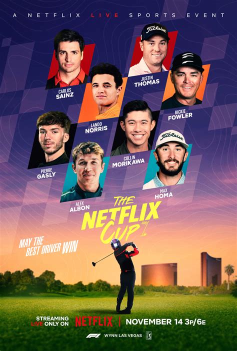 Las Vegas’ Netflix Cup combines F1 with golf: Who’s playing and how it ...