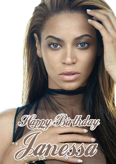 Beyonce Birthday Card Printable - Printable Templates Free