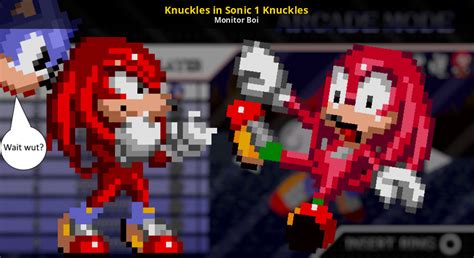 Knuckles in Sonic 1 Knuckles [Sonic the Hedgehog Forever] [Mods]