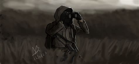 A quick stalker art of a Loner : r/stalker