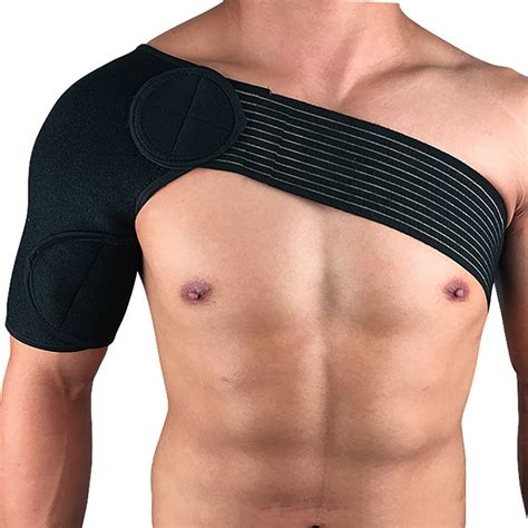 Funcee Unisex Shoulder Brace Compression Support Arm Stabilizer Sleeve ...