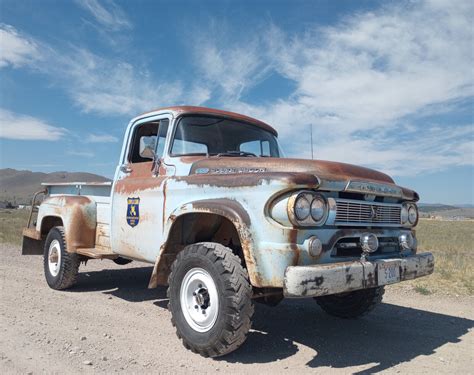 1960 Dodge Power Wagon Power Giant W200 4x4 Western Patina Surivor Factory V8 Nr - Used Dodge ...