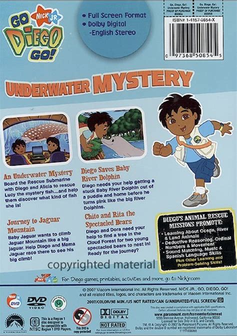 Go Diego Go!: Underwater Mystery (DVD 2007) | DVD Empire