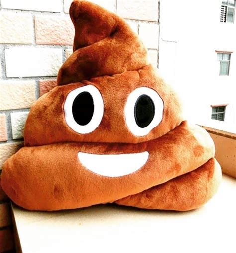 Poop Emoji Plush Pillow - 12" inches | Emoji Galore