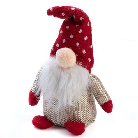 Roly Poly Tomte Christmas Gnome - Table Decor - Christmas and Winter - Holiday Crafts - Factory ...