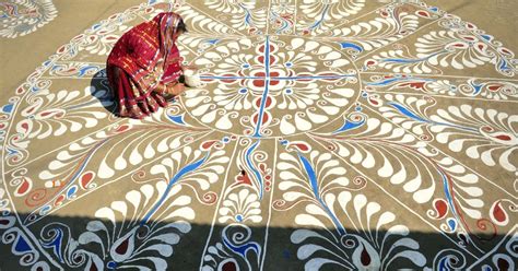 Rice Flour With Dollops of History: Beautiful Pics Of Bengal's Art Alpona