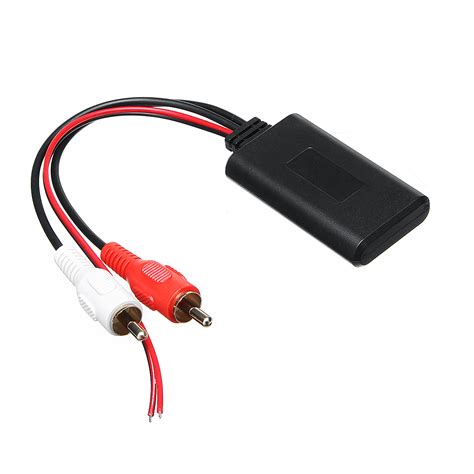 Universal Car Bluetooth Connection Adapter for Stereo with RCA AUX IN Audio Input Wireless Cable ...