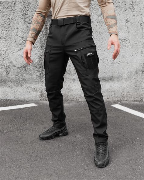 Black Cargo Tactical Pants