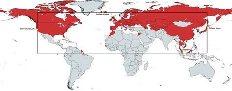 My NSEW and Countries Visited Map : r/TravelMaps