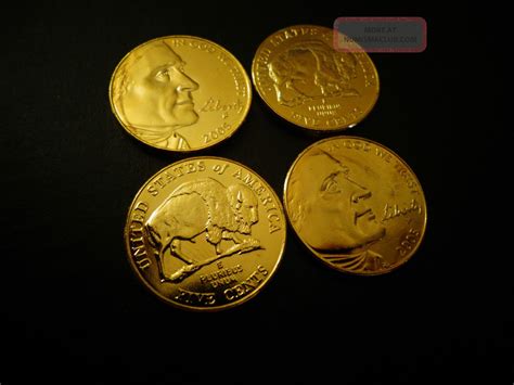 Westward Journey Liberty Series 2005 Gold Buffalo Nickel Rare 24 K Gold ...