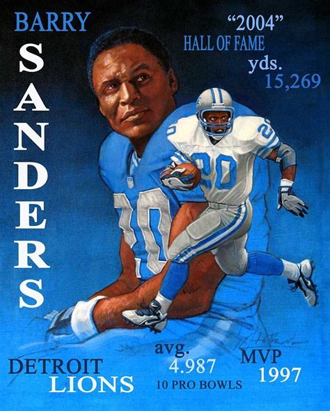 3840x2160px, 4K Free download | Best Barry Sanders . Detroit lions ...