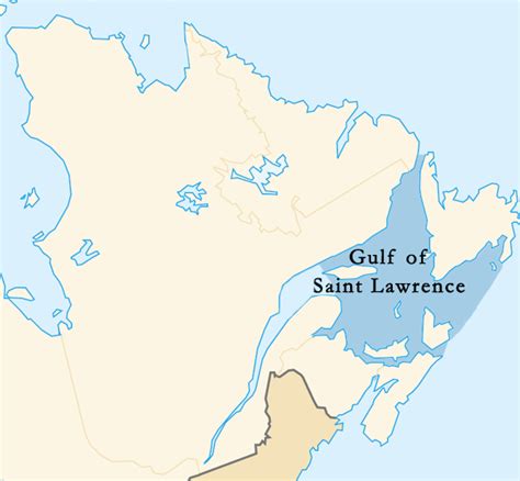 Gulf of Saint Lawrence Map – Locations and Maps of Atlantic Ocean