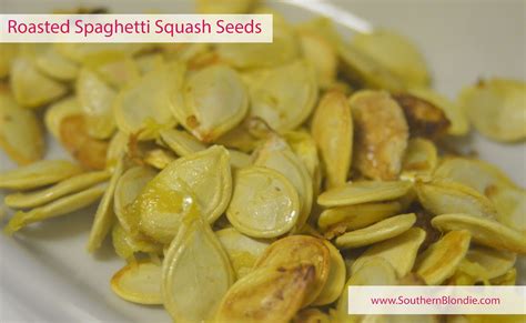 Roasted Spaghetti Squash Seeds