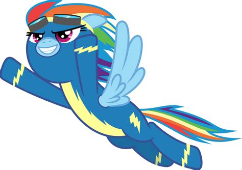 Rainbow Dash as a Wonderbolt (Standalone) by Chrzanek97 on DeviantArt