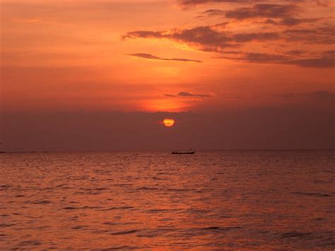 Beautiful sunset from the beach #Myanmar For information, please visit us www.tourism.gov.mm ...