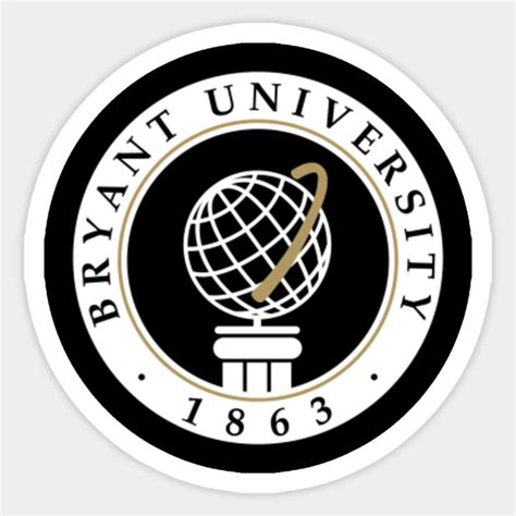 Best-Bryant University-Logo - University - Sticker | TeePublic