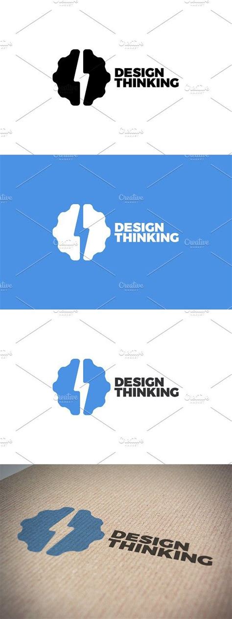 Design Thinking logo2 | Design thinking, Brain logo, Design