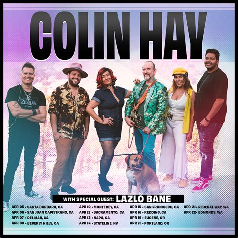 COLIN ANNOUNCES 2023 ACOUSTIC TOUR! - Colin Hay