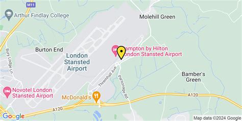 Map Of Stansted Airport Car Parks