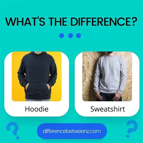 Difference between Hoodie and Sweatshirt - Difference Betweenz