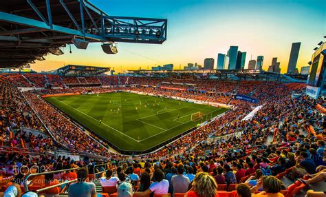 Photograph Sunset over BBVA Compass Stadium by hdngo24 on 500px