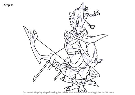 Learn How to Draw Revali from The Legend of Zelda - Breath of the Wild (The Legend of Zelda ...