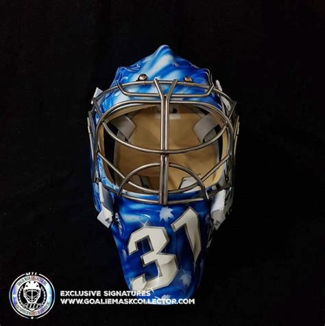 FREDERIK ANDERSEN SIGNED GOALIE MASK TORONTO LEGACY SIGNATURE EDITION ...