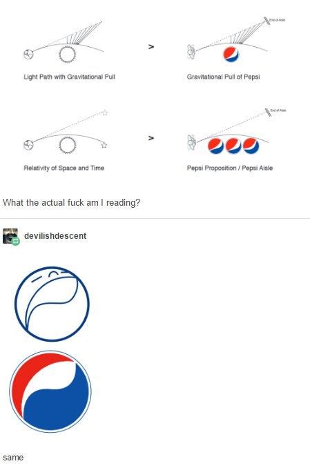 The Pepsi Logo Redesign Document : r/tumblr