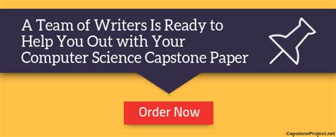 Great Computer Science Capstone Project Ideas for Your Paper