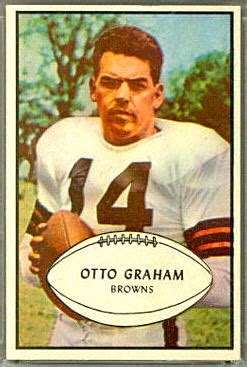 1953 Bowman Football Card #26: Otto Graham