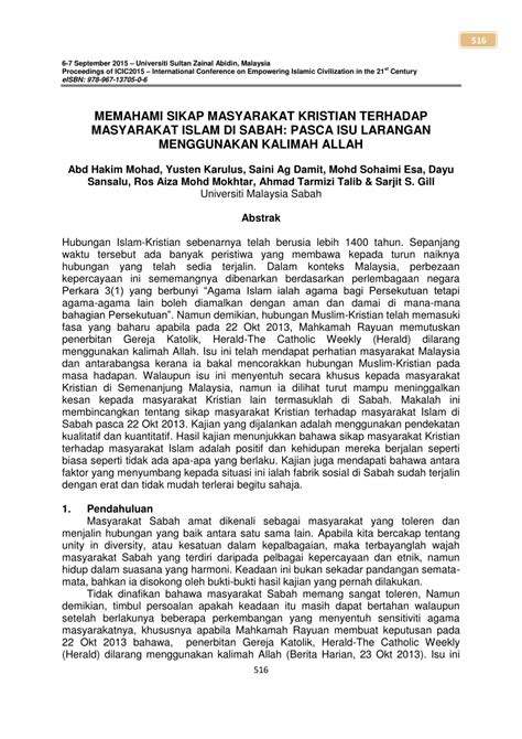 Agama Kristian Di Malaysia Pdf - RafaelsBerg