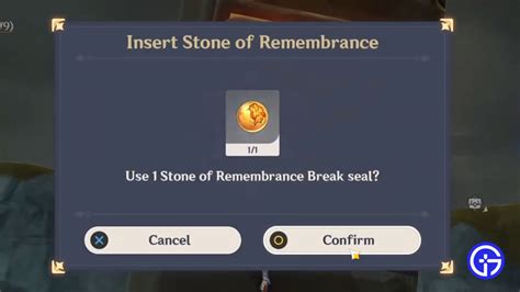 Stone of Remembrance in Genshin Impact: How To Get All Of Them