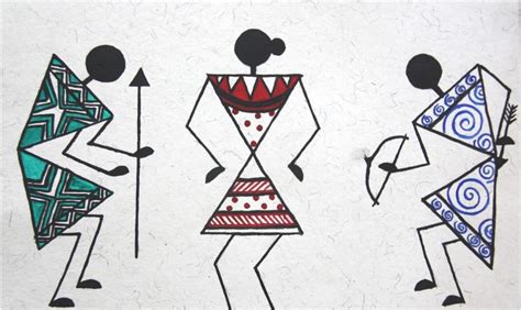 Warli Painting Tribal Adivasi Drawing - leadsgenerationmarketing