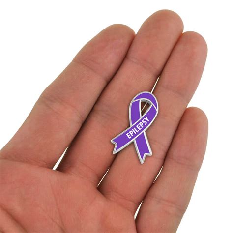 Awareness Ribbon Pin - Epilepsy | PinMart