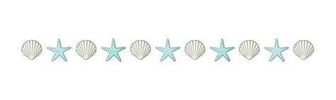 Seashell Border Clip Art