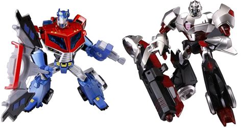 Transformers Animated Set A Optimus Prime VS Megatron - Discovery Japan Mall