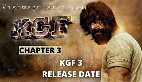 KGF Chapter 3 Release Date, Star Cast, Trailer, Total Budget